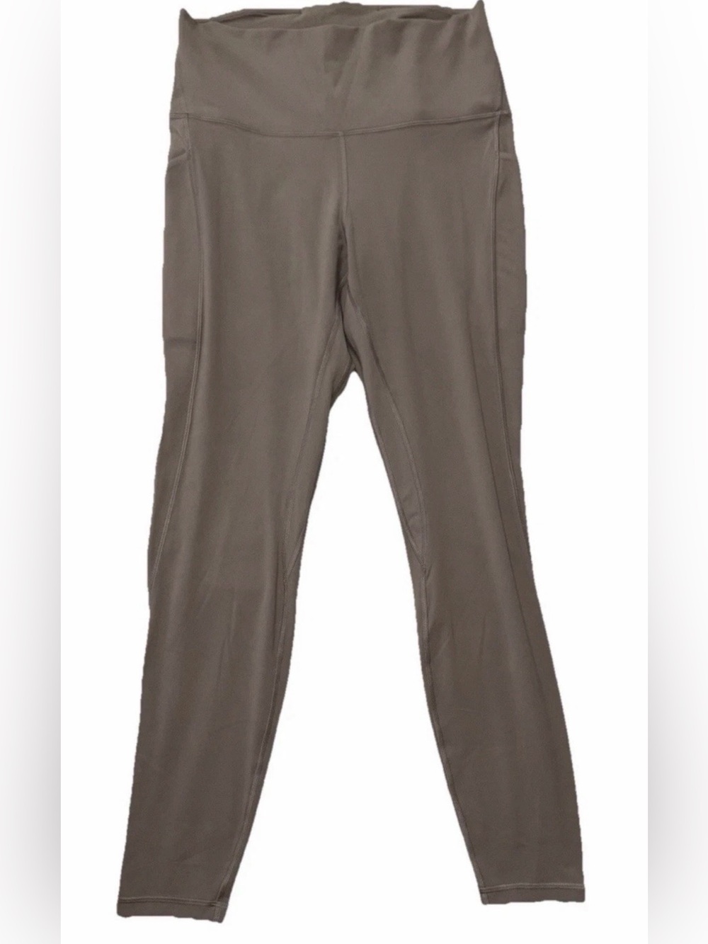NWT LULULEMON SIZE 12 ALIGN HIGH RISE 28”L PANT*POCKETS AUTHENTIC WARM ASH GRAY